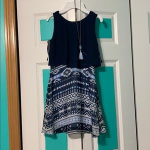 izByer girl blue kid’s dress